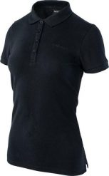 Hi-Tec KOSZULKA LADY ROMSO BLACK S. Czarne bluzki damskie Hi-tec, s, bez wzorów, bez kołnierzyka, bez ramiączek. Za 55.67 zł.