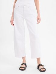Cambio Jeansy Barrel - Oria Kobiety Bawełna biały, 40. Białe jeansy damskie Cambio, bez wzorów, z bawełny. Za 479.95 zł.