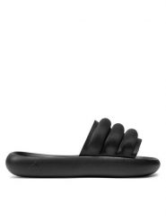 Adidas Klapki adilette Zplaash IF4133 Czarny. Czarne klapki damskie Adidas, bez wzorów, z materiału, bez obcasa, bez zapięcia. Za 199.99 zł.