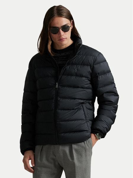 Polo Ralph Lauren Kurtka puchowa 710967774003 Czarny Regular Fit. Czarne kurtki męskie Polo Ralph Lauren, l, bez wzorów, z puchu, bez kaptura. Za 1,499.00 zł.