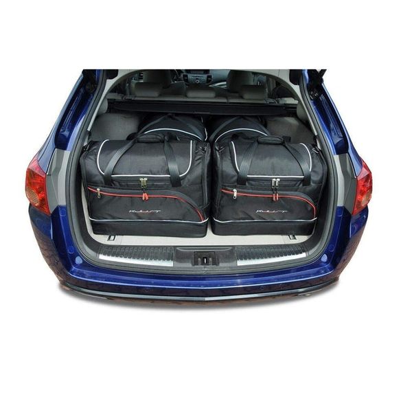 Torby Do Bagażnika Honda Accord Tourer 2008-2016 4Szt Kjust. Czarne torby podróżne damskie KJUST, bez wzorów. Za 1,202.00 zł.