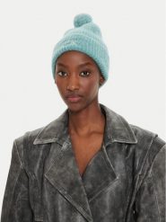 Calvin Klein Czapka Embroidery Airy K60K612586 Niebieski. Niebieskie czapki damskie Calvin Klein, na zimę, bez wzorów, z materiału. Za 249.99 zł.