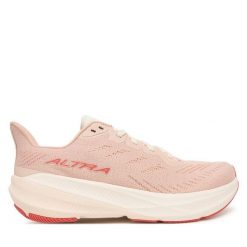 Buty do biegania Altra. Czerwone obuwie sportowe damskie Altra, bez wzorów, bez zapięcia, do biegania. Za 599.99 zł.