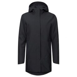 Wodoodporna parka dla kobiet VAUDE Cyclist II. Czarne parki damskie Vaude, na zimę, s, bez wzorów, z materiału, bez kaptura. Za 830.55 zł.