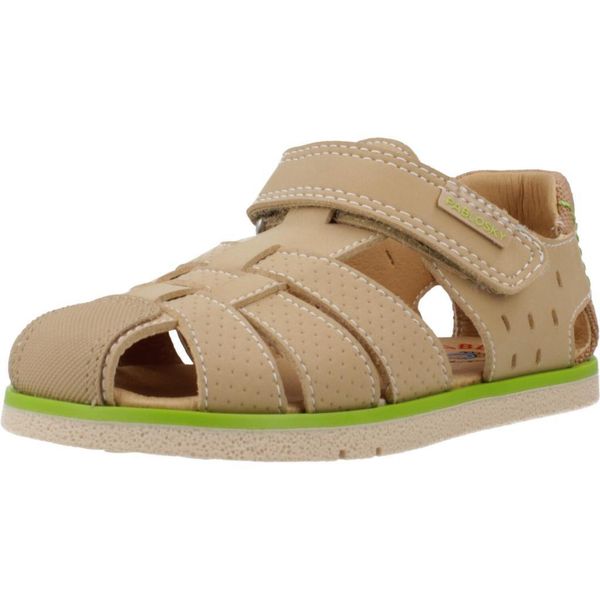 Sandały PABLOSKY 055233P Brązowy. Brązowe buty zimowe męskie Pablosky, bez wzorów, z materiału, bez zapięcia. Za 192.99 zł.