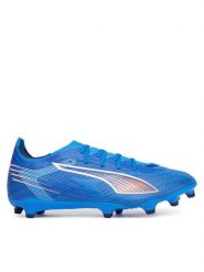 Puma Buty do piłki nożnej Ultra 6 Match Fg/Ag 108514 01 Niebieski. Niebieskie buty sportowe męskie Puma, bez wzorów, z materiału, bez zapięcia. Za 243.99 zł.