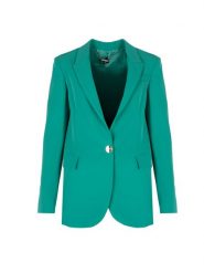 Liu Jo Marynarka | CF2125 T2200 | Kobieta | Zielony. Zielone marynarki i żakiety damskie Liu Jo, bez wzorów, z elastanu, eleganckie, bez kołnierzyka, bez ramiączek. W wyprzedaży za 599.00 zł.