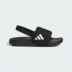 Klapki Adilette Estrap 2.0 Slides Children. Białe klapki męskie Adidas, bez wzorów, bez zapięcia. Za 109.00 zł.