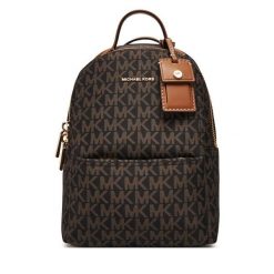 Plecak MICHAEL Michael Kors. Brązowe plecaki damskie MICHAEL Michael Kors, bez wzorów. Za 999.99 zł.