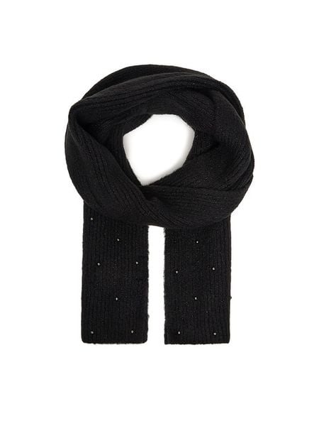 Nine West Szalik CEO-NW-W4-001-AW25 Czarny. Czarne rękawiczki damskie Nine West, bez wzorów. Za 79.99 zł.