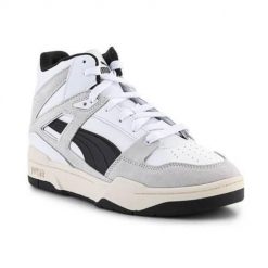Buty do chodzenia męskie Puma Slipstream Hi Heritage M. Szare buty sportowe męskie Puma, bez wzorów, z materiału, bez zapięcia, trekkingowe. Za 628.00 zł.