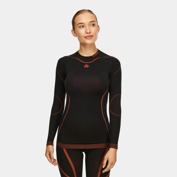 Bluza termoaktywna damska Alpinus Lillehammer. Czarne bluzy damskie Alpinus, l, bez wzorów, bez ramiączek, bez kaptura. Za 159.00 zł.