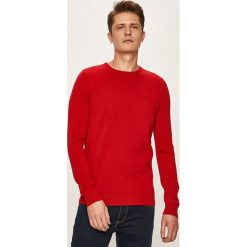 S. Oliver - Sweter. Fioletowe swetry męskie S.Oliver, l, bez wzorów, z bawełny, bez kołnierzyka, bez ramiączek. Za 129.90 zł.