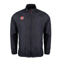 Płaszcz przeciwdeszczowy Gray-Nicolls Velocity. Niebieskie płaszcze damskie GRAY-NICOLLS, xl, bez wzorów, z dzianiny, klasyczne, bez kołnierzyka, bez kaptura. Za 290.00 zł.