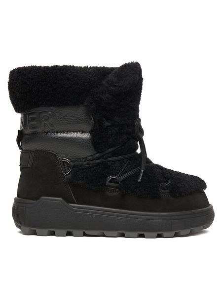 Bogner Śniegowce Chamonix S 10 A 22546704 Czarny. Czarne śniegowce damskie Bogner, ze skóry, bez zapięcia. Za 2,199.00 zł.