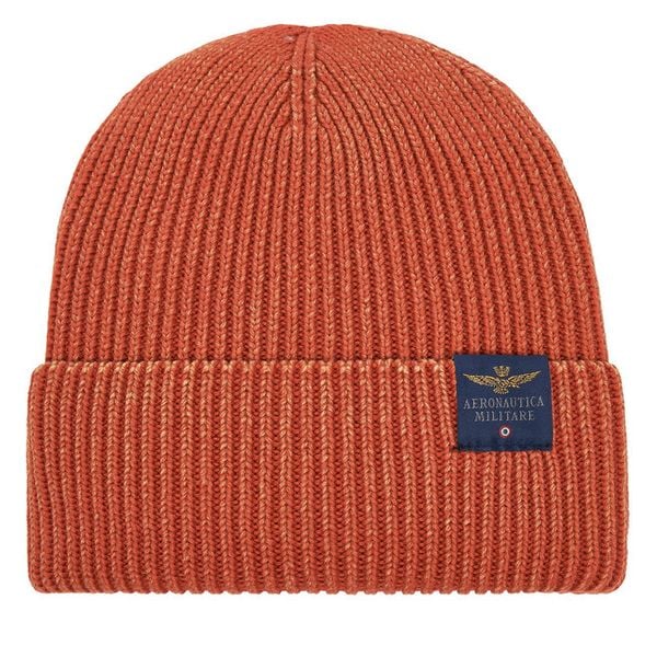 Czapka Aeronautica Militare. Brązowe czapki męskie Aeronautica Militare, na zimę, bez wzorów. Za 179.99 zł.