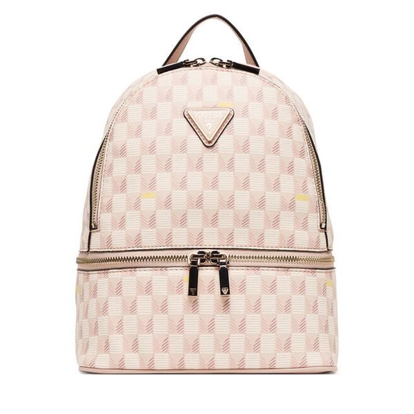 Plecak Guess. Czerwone plecaki damskie Guess, z aplikacjami. Za 379.99 zł.