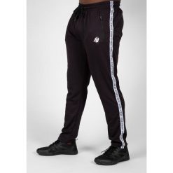 Reydon Mesh Spodnie 2.0 - Czarny. Czarne spodnie sportowe męskie GORILLA WEAR, xl, bez wzorów, z meshu, na fitness i siłownię. Za 212.00 zł.