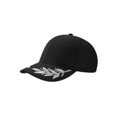 Haftowana Czapka Laurel Laurel. Czarne czapki damskie ATLANTIS, bez wzorów. Za 58.99 zł.