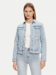 Gaudi Kurtka jeansowa 511BD36002 Niebieski Regular Fit. Niebieskie kurtki damskie Gaudi, s, bez wzorów, z bawełny, bez kaptura. Za 439.99 zł.