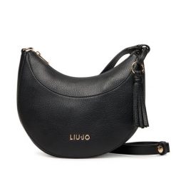 Torebka Liu Jo. Czarne listonoszki damskie Liu Jo, bez wzorów, bez dodatków. Za 489.99 zł.