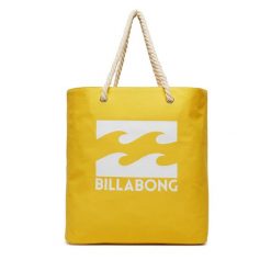 Torebka Billabong. Żółte shopperki damskie Billabong, bez wzorów, bez dodatków. Za 99.99 zł.