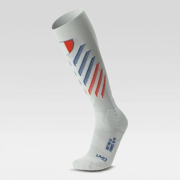 Skarpety narciarskie dla dorosłych UYN Natyon 3.0 Ski Socks France. Skarpetki damskie UYN, bez wzorów. Za 149.99 zł.