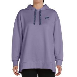 Bullpadel Nan Women's Sweatshirt. Fioletowe bluzy męskie bullpadel, s, bez wzorów, sportowe, bez ramiączek, bez kaptura. W wyprzedaży za 202.90 zł.