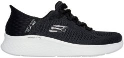 Skechers Buty Slip-ins: Skech-Lite Pro Natural* (150012-BKW) 37.5. Obuwie sportowe damskie Skechers, bez wzorów, bez zapięcia. Za 270.90 zł.