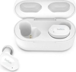 Słuchawki Belkin Soundform Play (AUC005BTWH). Słuchawki bezprzewodowe Belkin. Za 280.99 zł.