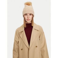 Czapka ONLY. Brązowe czapki damskie ONLY, na zimę, bez wzorów. Za 69.99 zł.