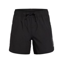 Spodenki boardshort dla Kobiety ROXY WAVE 5" Czarny. Szare szorty damskie Roxy, bez wzorów, z elastanu, sportowe. Za 219.99 zł.