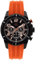 Zegarek JVD Zegarek JVD Seaplane Chronograf JE1007.1 męski stalowy 50 mm . Szare zegarki męskie JVD, bez wzorów, ze stali. Za 349.00 zł.
