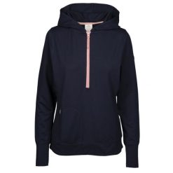 Trespass Zia - Damska bluza z kapturem na co dzień granatowa Marl. Niebieskie bluzy damskie 2117 OF SWEDEN, bez wzorów, sportowe, bez ramiączek, z kapturem. Za 222.55 zł.