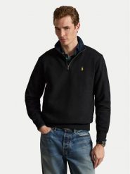 Polo Ralph Lauren Bluza 710B28291001 Czarny Regular Fit. Czarne bluzy męskie Polo Ralph Lauren, m, bez wzorów, z bawełny, bez ramiączek, bez kaptura. Za 859.99 zł.