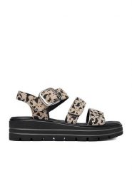 Remonte Sandały CEO-D3N50-60 Beżowy. Brązowe sandały damskie Remonte, bez wzorów, ze skóry, bez obcasa, na płaskiej podeszwie, bez zapięcia. Za 369.99 zł.