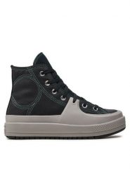 Converse Trampki Chuck Taylor All Star Construct A06617C Czarny. Czarne trampki męskie Converse, bez wzorów, z materiału, retro, bez zapięcia. Za 309.99 zł.