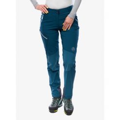 Spodnie damskie La Sportiva Chengalo Pant. Zielone spodnie sportowe damskie La Sportiva, bez wzorów, sportowe, trekkingowe. Za 749.99 zł.