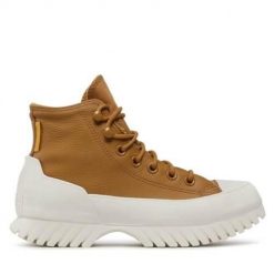 Buty do chodzenia damskie Converse 172348C. Brązowe obuwie sportowe damskie Converse, bez wzorów, z materiału, bez zapięcia, trekkingowe. W wyprzedaży za 407.85 zł.