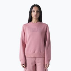 Bluza damska Everlast Leisure Crewneck. Fioletowe bluzy damskie EVERLAST, l, bez wzorów, z bawełny, eleganckie, bez ramiączek, bez kaptura. Za 129.99 zł.