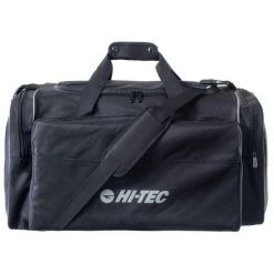 Torba Podróżna Sables II 80L. Czarne torby podróżne damskie Hi-tec, bez wzorów. Za 202.99 zł.