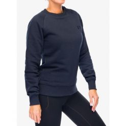 Bluza bawełniana damska Didriksons Fyn Sweater. Niebieskie bluzy damskie Didriksons, s, bez wzorów, z bawełny, casualowe, bez ramiączek, bez kaptura. Za 198.99 zł.