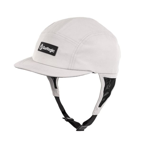Czapka surfingowa Surflogic. Szare czapki damskie SURFLOGIC, bez wzorów, z materiału. Za 252.00 zł.