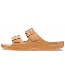 Klapki Crocs Sandały Saturday M Dorośli. Brązowe klapki męskie Crocs, bez wzorów, bez zapięcia. Za 199.99 zł.