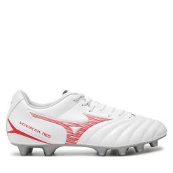 Buty do piłki nożnej Mizuno. Białe buty sportowe męskie Mizuno, bez wzorów, bez zapięcia. Za 349.99 zł.