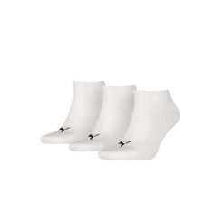 Skarpety Puma Sneaker Plain 3P. Białe skarpetki damskie Puma, bez wzorów. Za 44.99 zł.