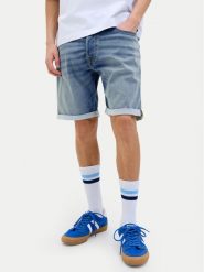 Jack & Jones Szorty jeansowe Rick 12269603 Niebieski Regular Fit. Niebieskie szorty męskie Jack & Jones, bez wzorów, z bawełny. Za 179.99 zł.