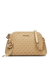 MICHAEL Michael Kors Torebka Freddie 32T6GX4C1V Beżowy. Brązowe listonoszki damskie MICHAEL Michael Kors, bez wzorów, ze skóry, bez dodatków. Za 1,019.00 zł.