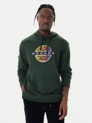 DC Shoes Bluza Core ADYSF03137 Zielony Regular Fit. Zielone bluzy męskie DC Shoes, m, bez wzorów, z bawełny, bez ramiączek, bez kaptura. Za 329.99 zł.