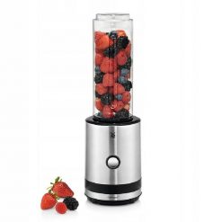 Blender smoothie Kitchenminis WMF Electro srebrny. Szare blendery WMF ELECTRO. Za 399.00 zł.